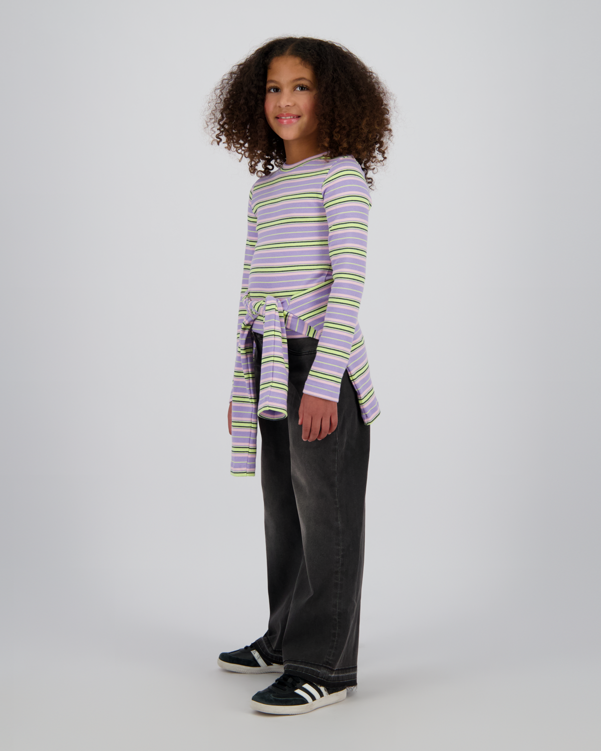 T-shirt Basic stripe top