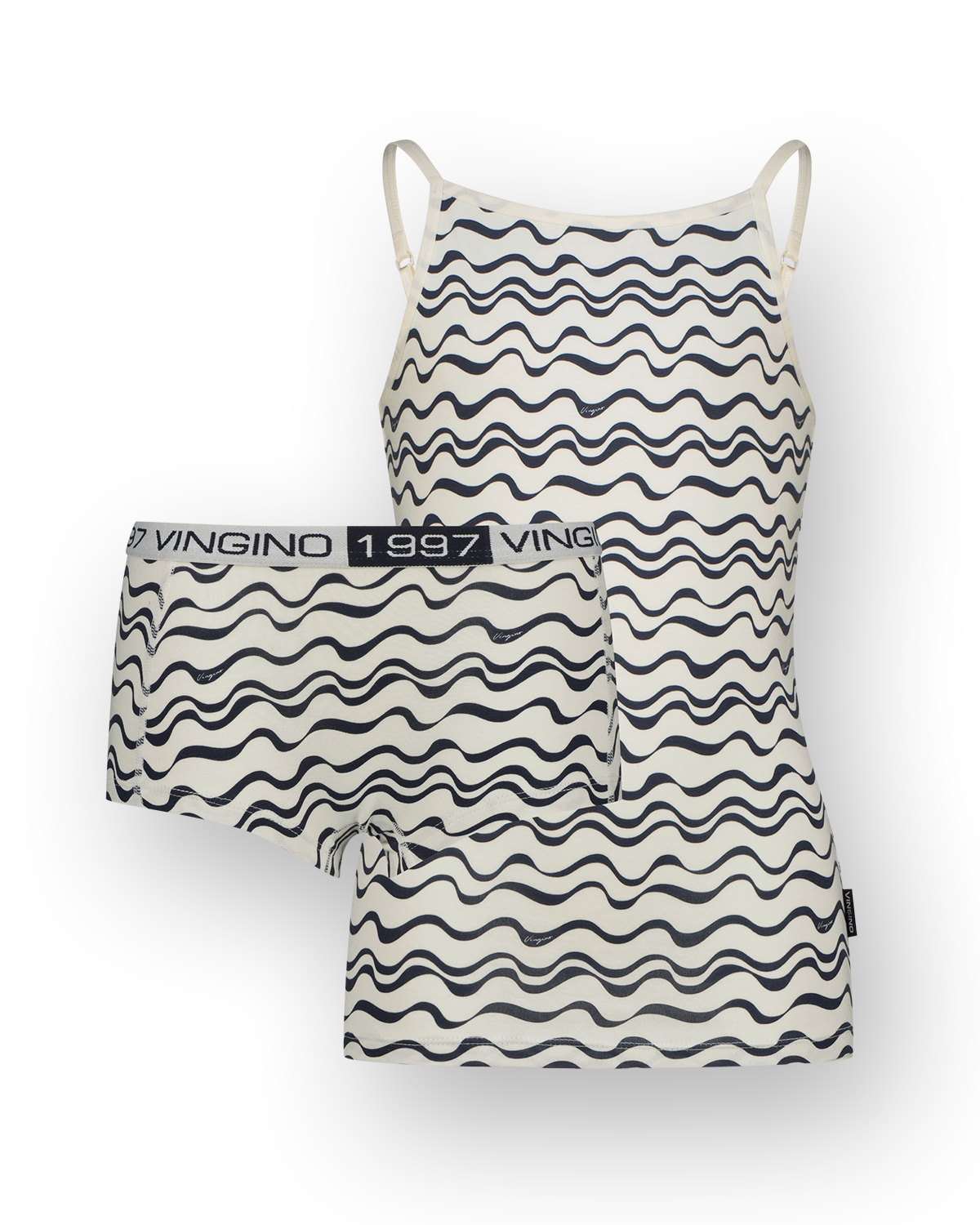 Underwear Set G-SO25-5 stripe singlet set