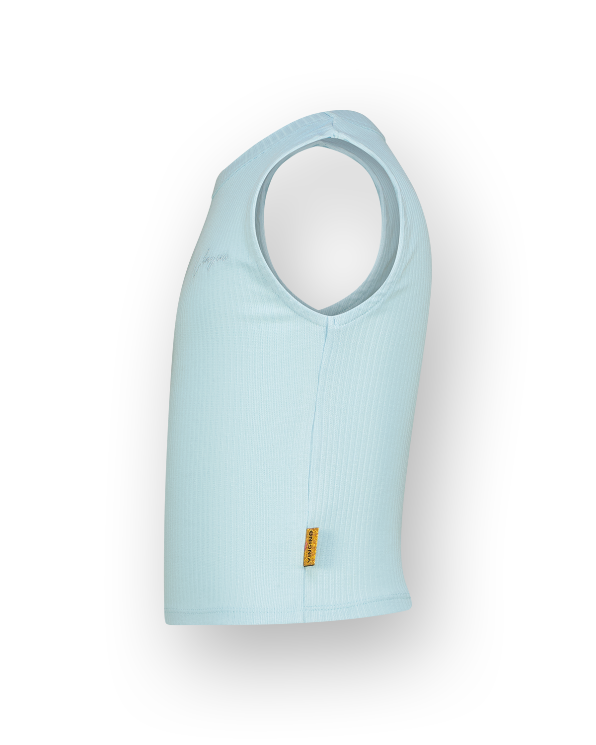 Top Basic-crop rib top