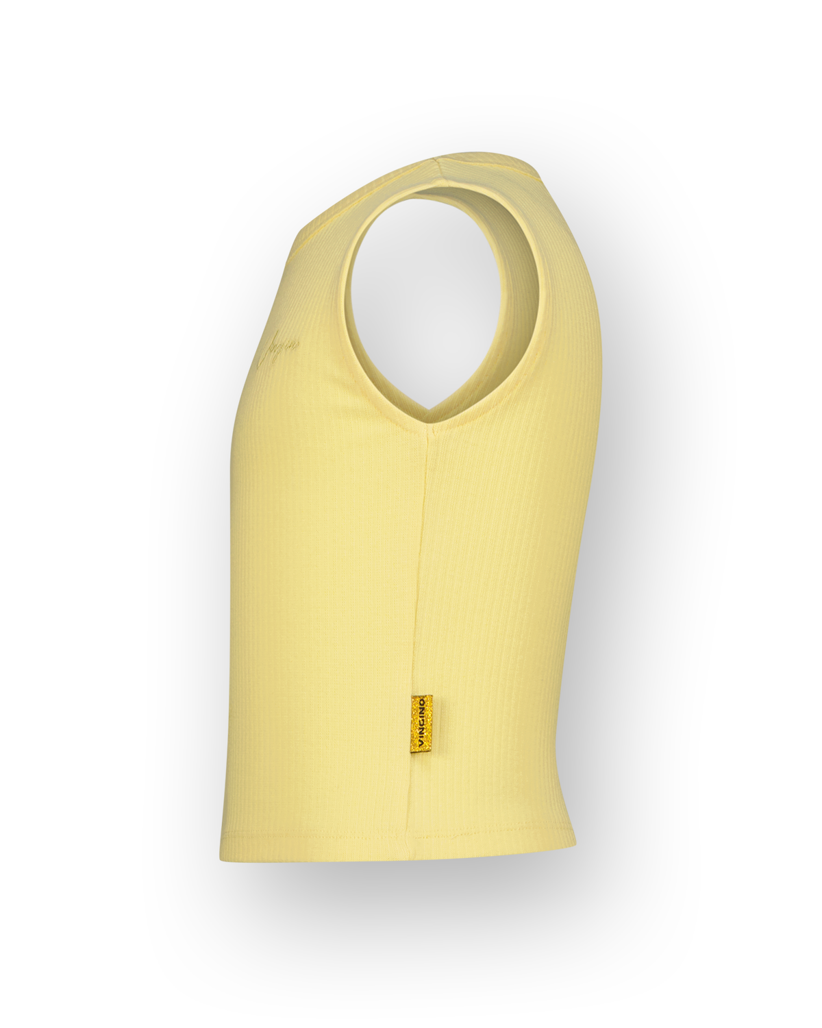 Top Basic-crop rib top