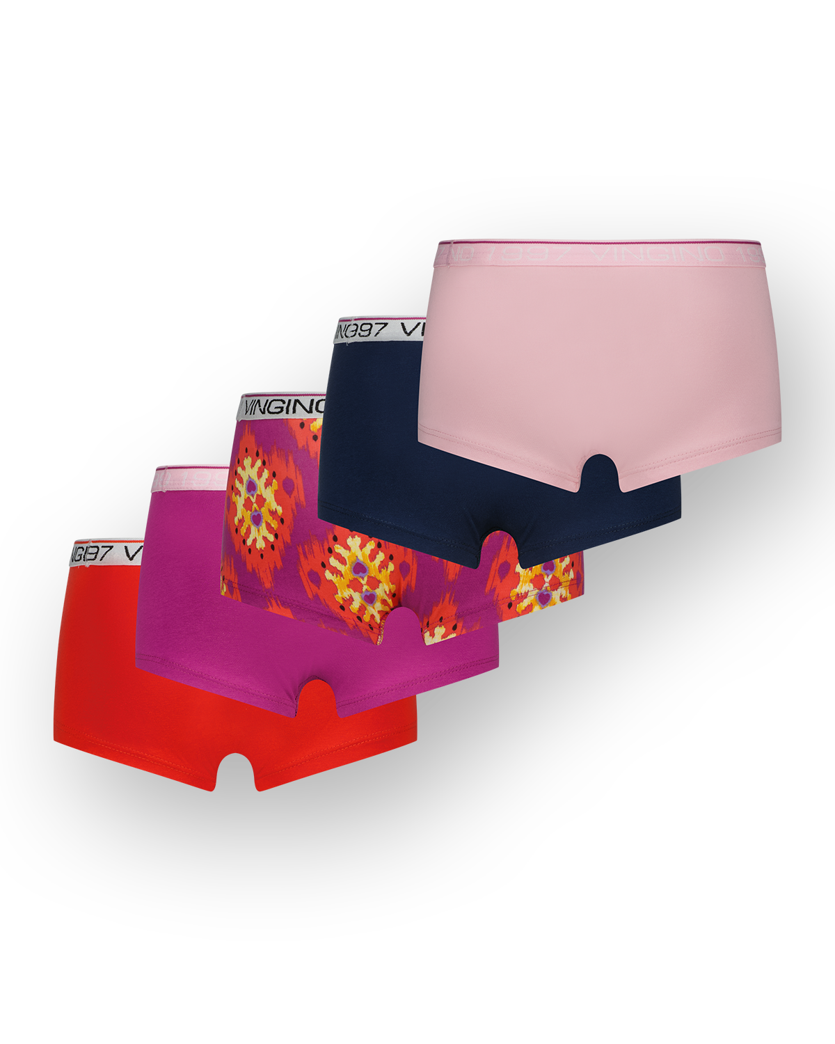 Hipster Ethnic Heart 5-pack