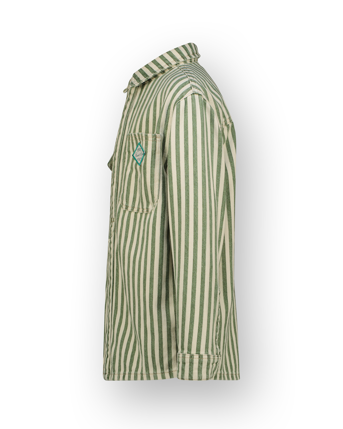 Boxy Overhemd Lino stripe