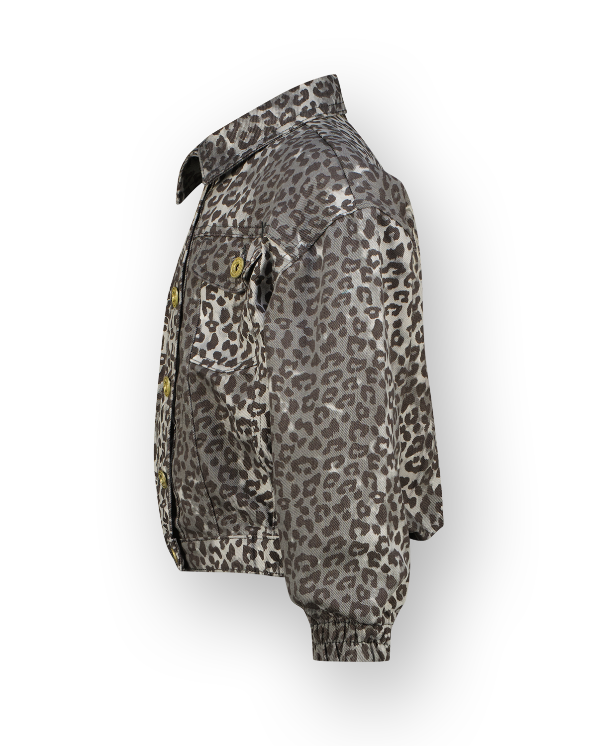 Spijkerjas Tori Leopard