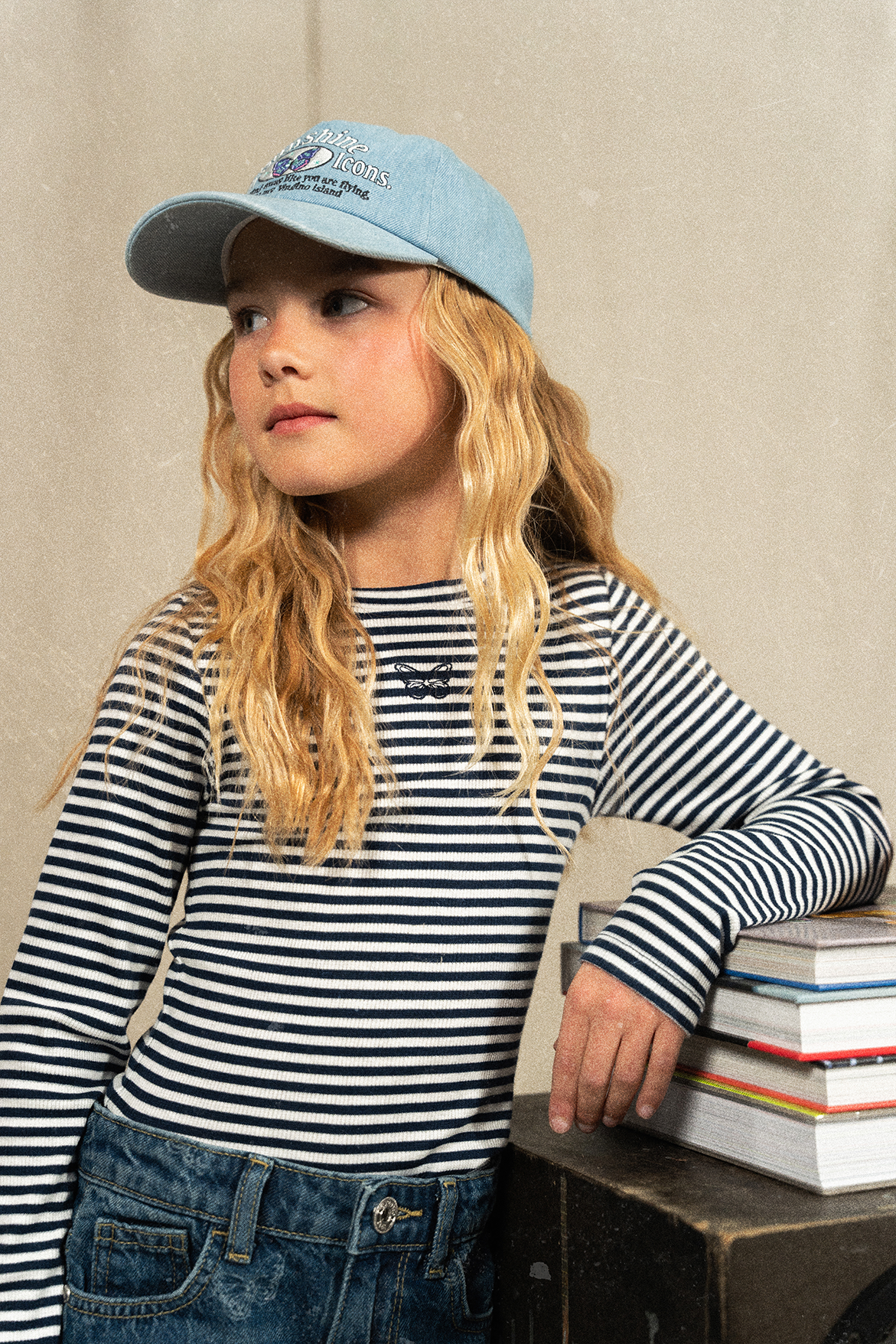 T-shirt Basic stripe top