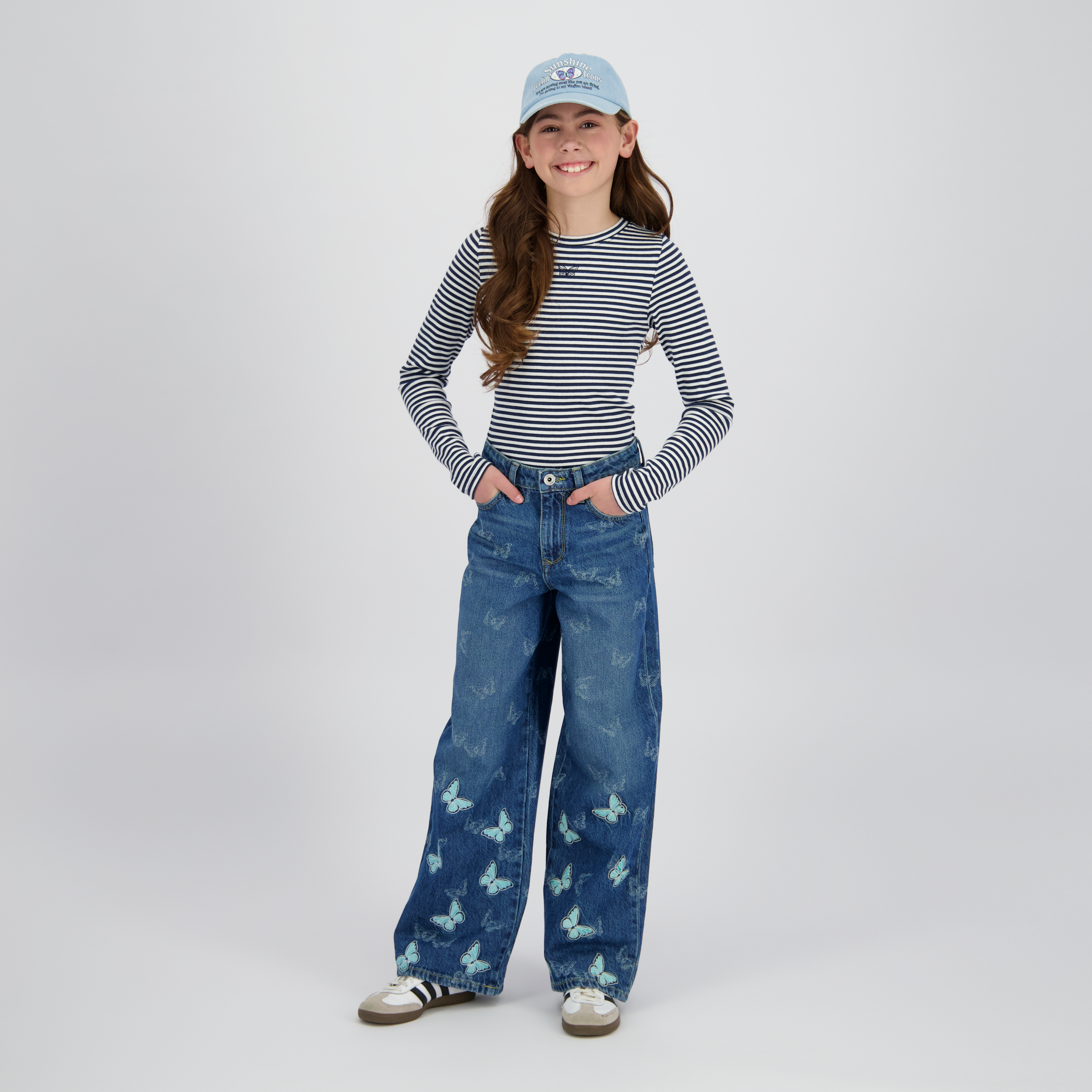 T-shirt Basic stripe top