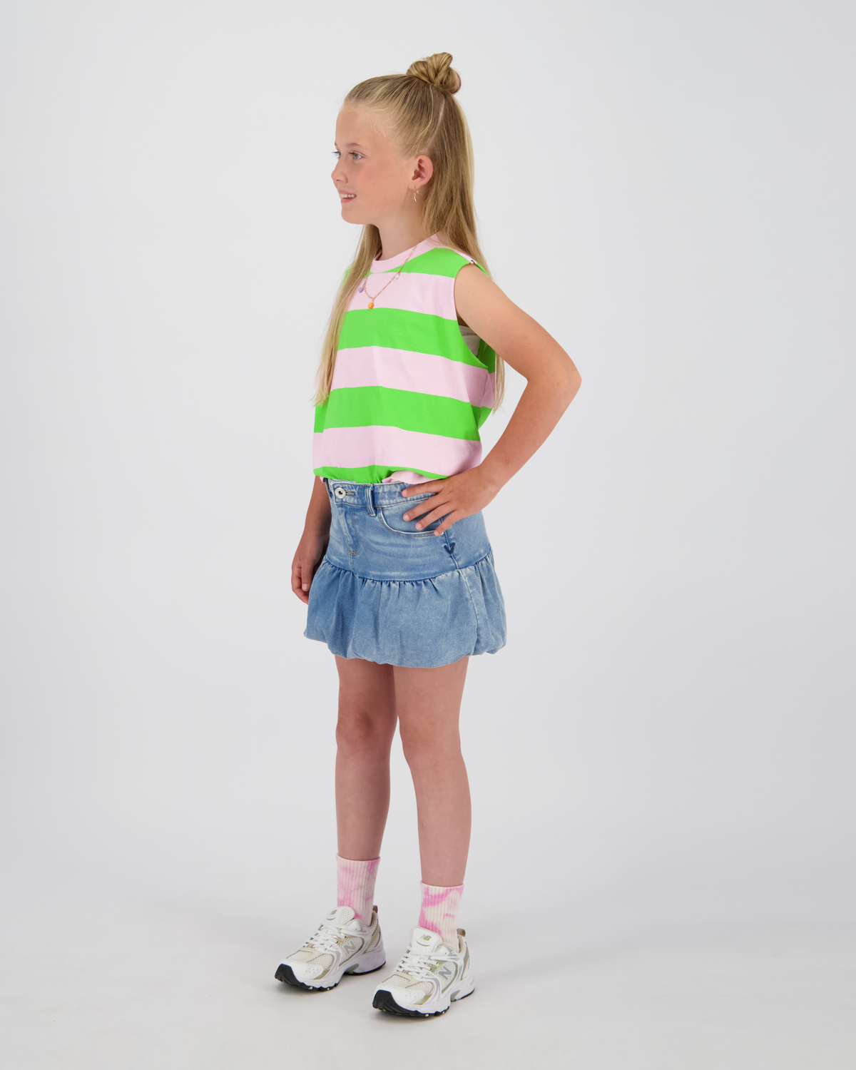 T-shirt Icon-stripe top