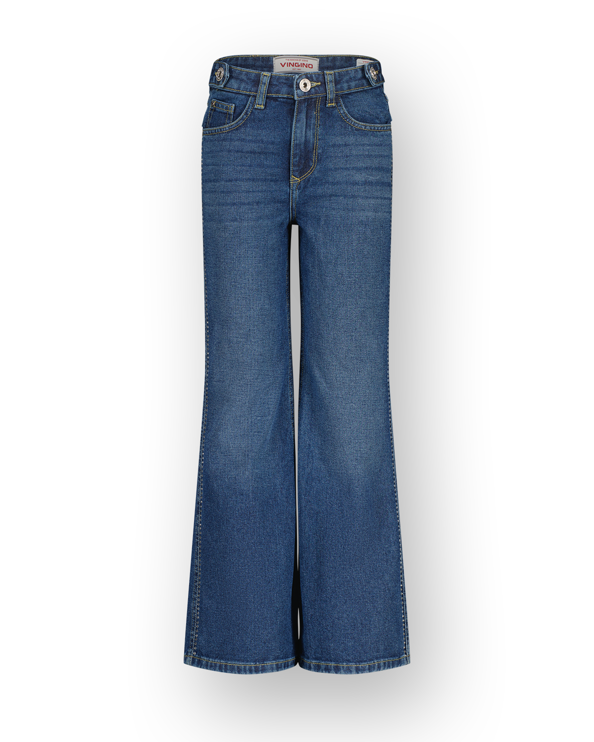 Wide Leg Flare Jeans Caroline Stones