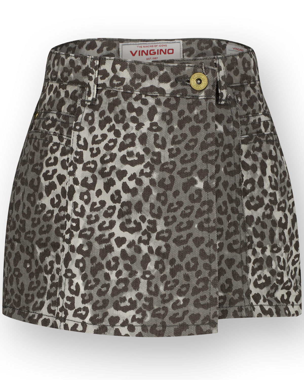 Short Daniela Leopard