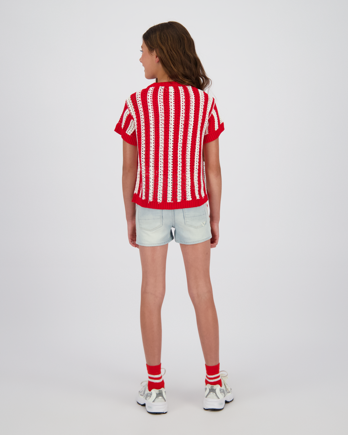 Shorts high waist Dafina hearts