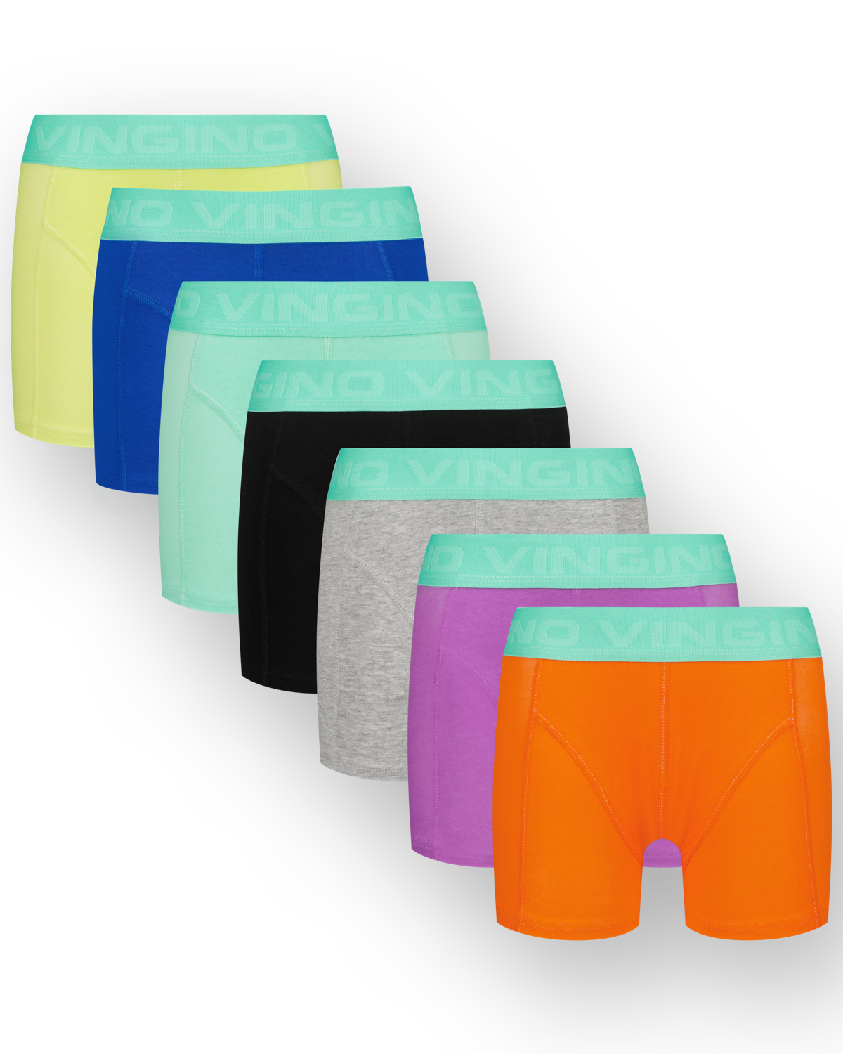 Boxer B251 fresh solid colors 7-pack