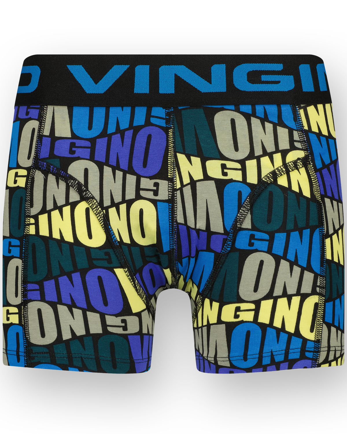 Boxer Blue text 3-pack