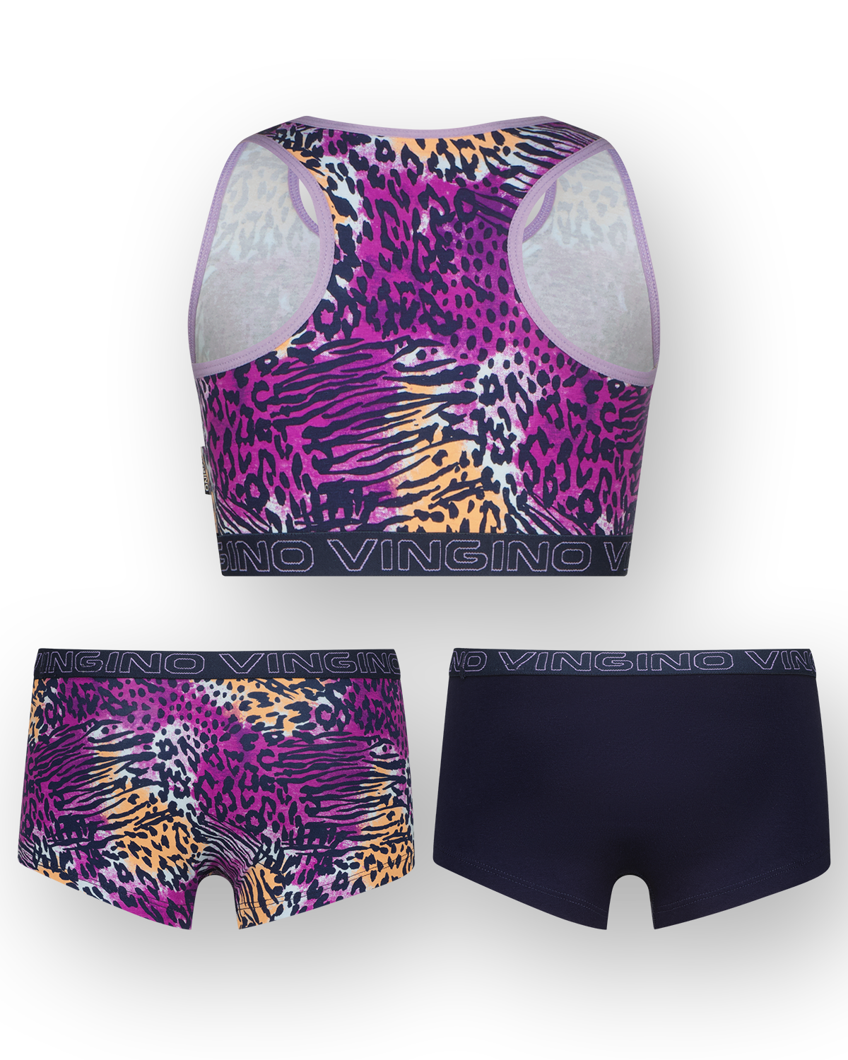 Hipster animal racer set 3-pack