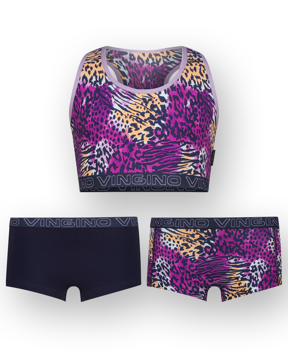 Hipster animal racer set 3-pack