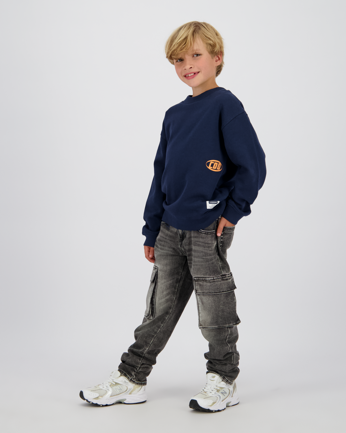 Straight Jeans Paolo cargo