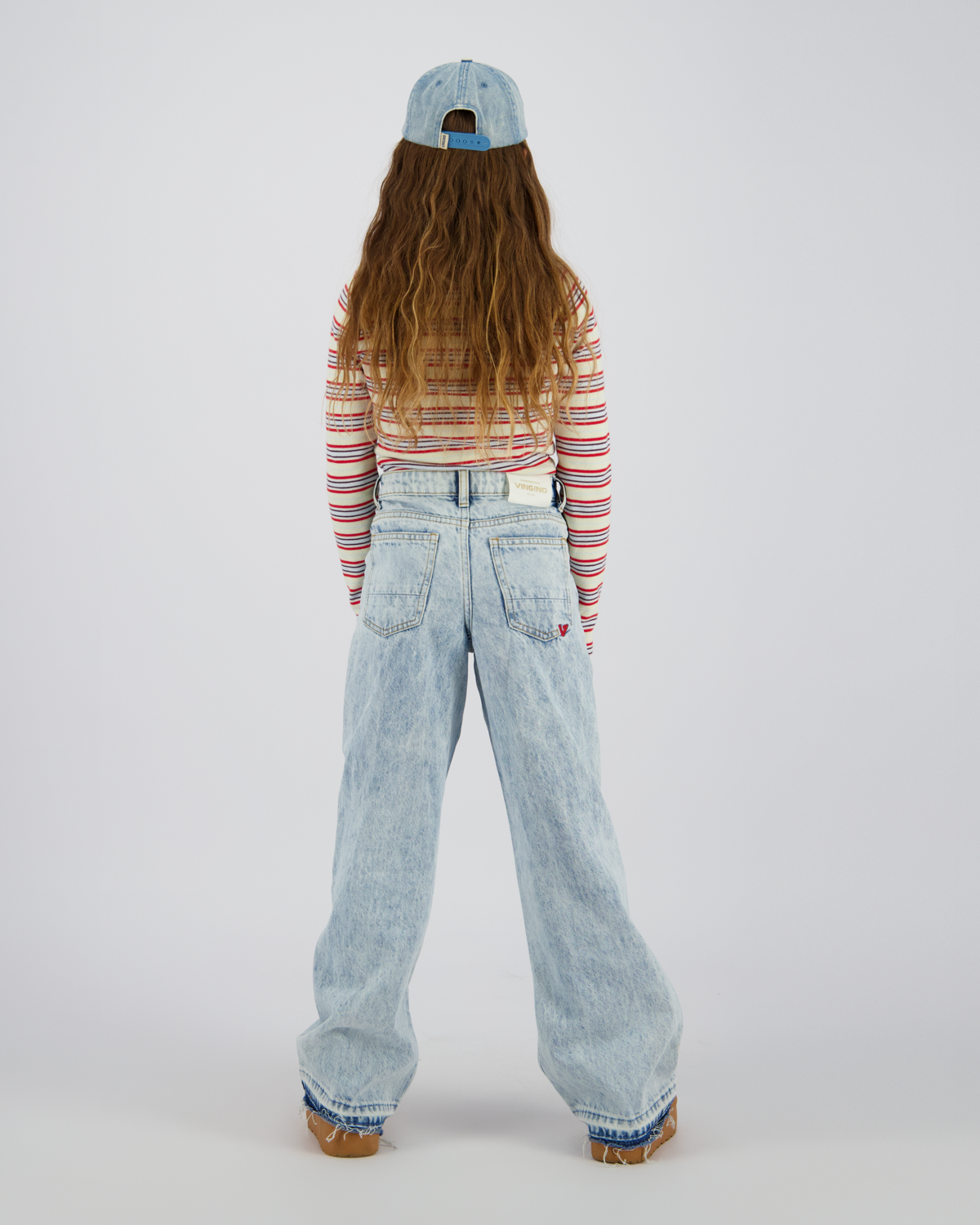 T-shirt Basic stripe top