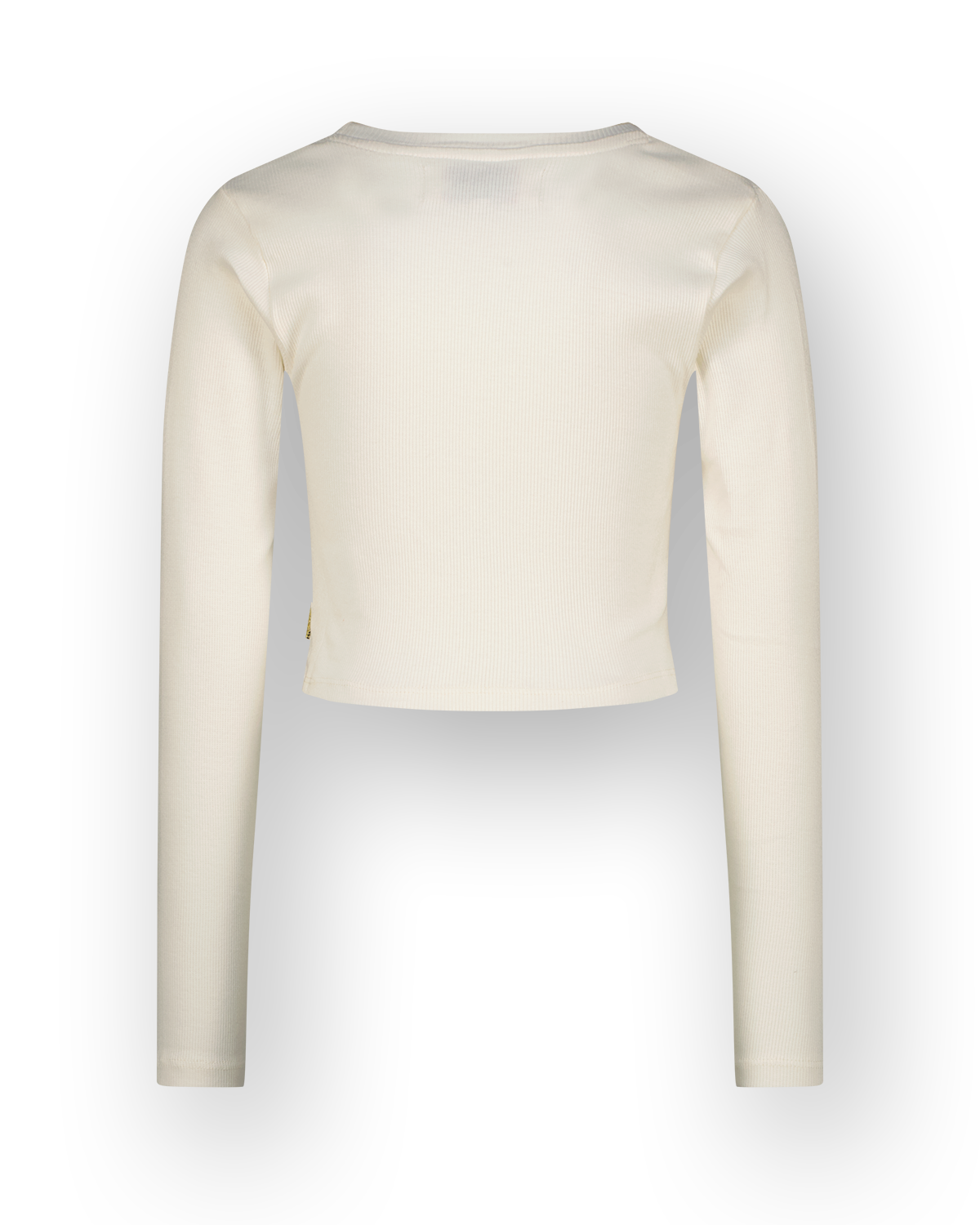 T-shirt Basic crop rib top