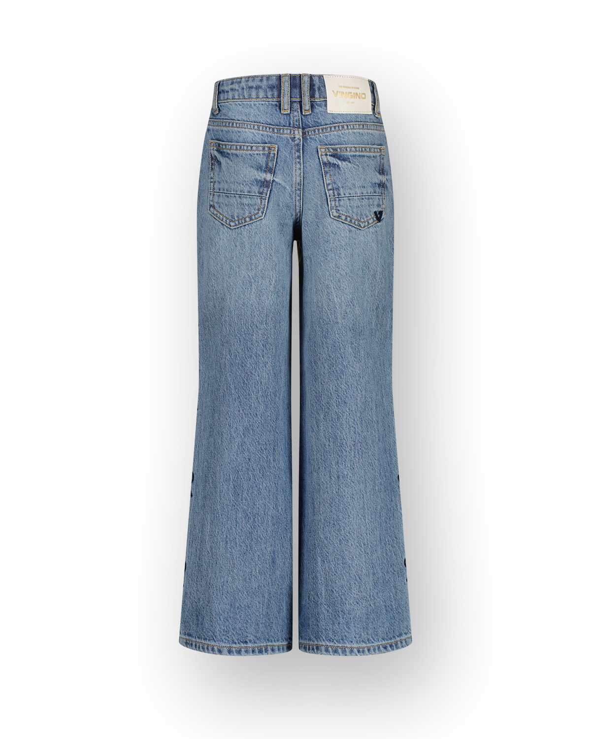 Extra wide leg Jeans Cassie Bow