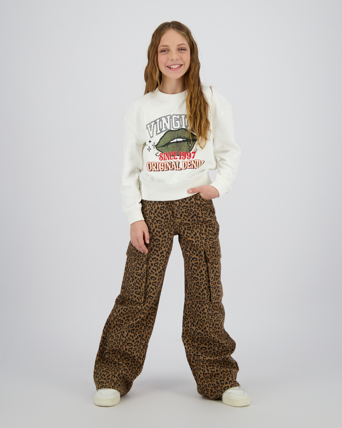 Extra wide leg Jeans Cassie Cargo