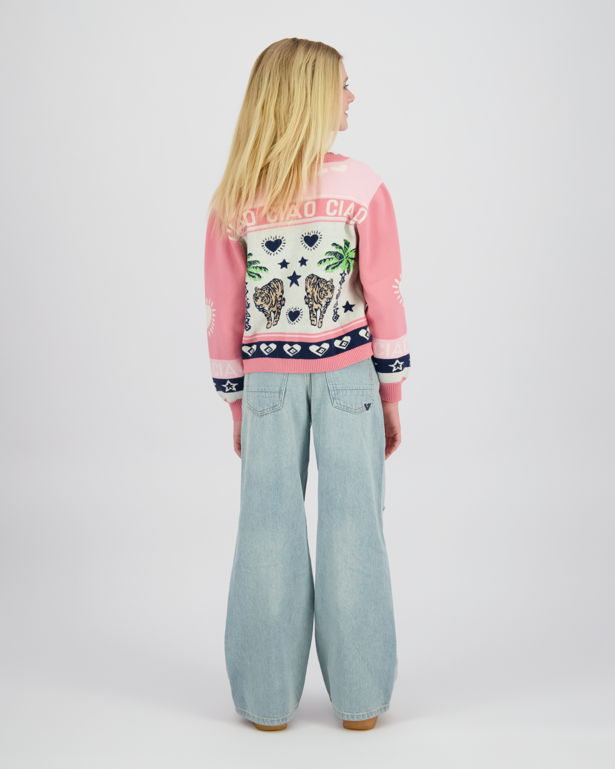 Extra wide leg Jeans Cassie Hearts