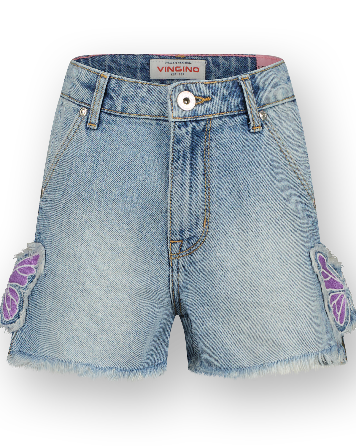 Denim Short high waist Dorien