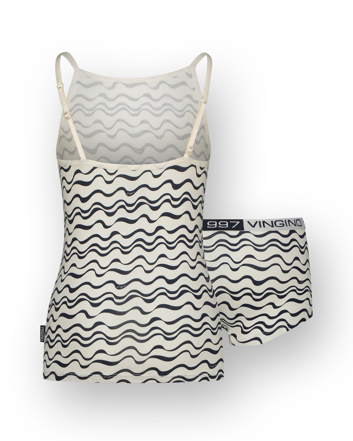 Underwear Set G-SO25-5 stripe singlet set