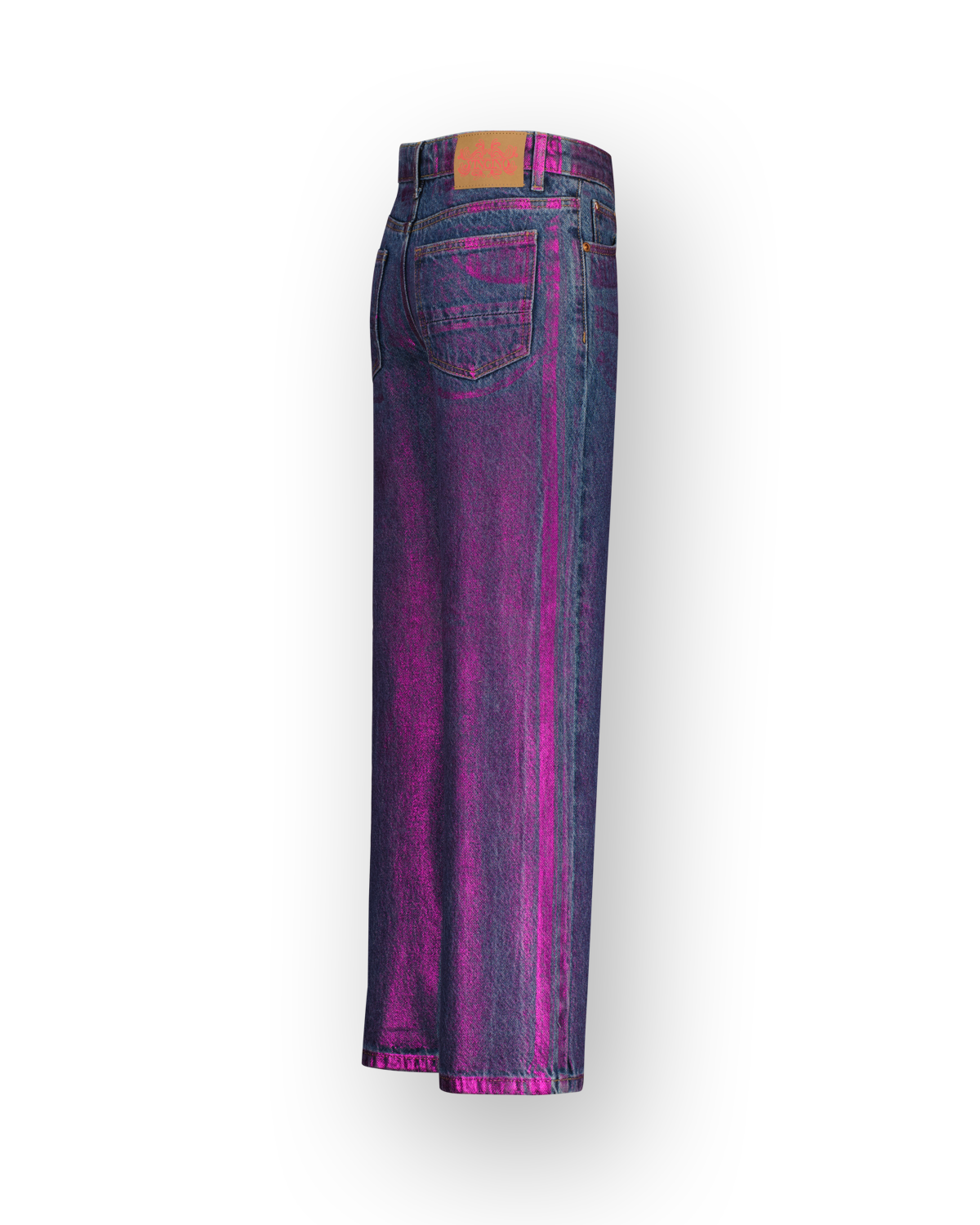 Wide leg Jeans Cato Metallic