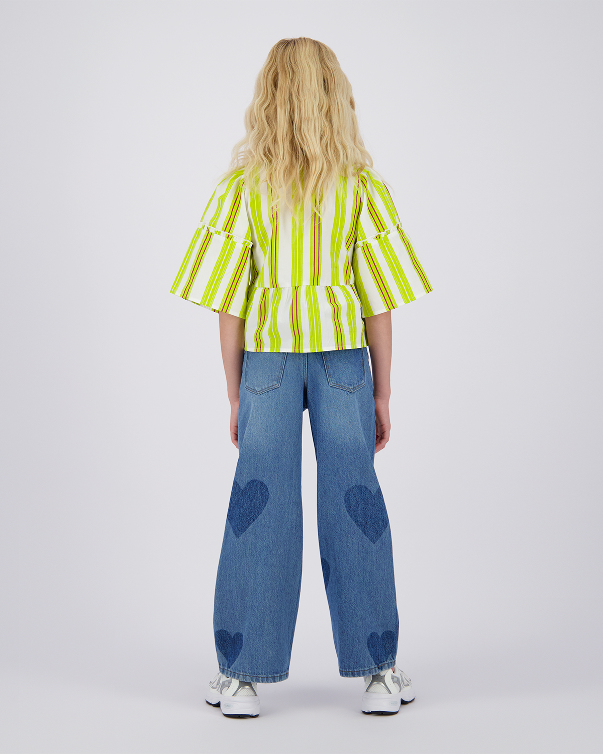 Extra wide leg Jeans Cassie Heart