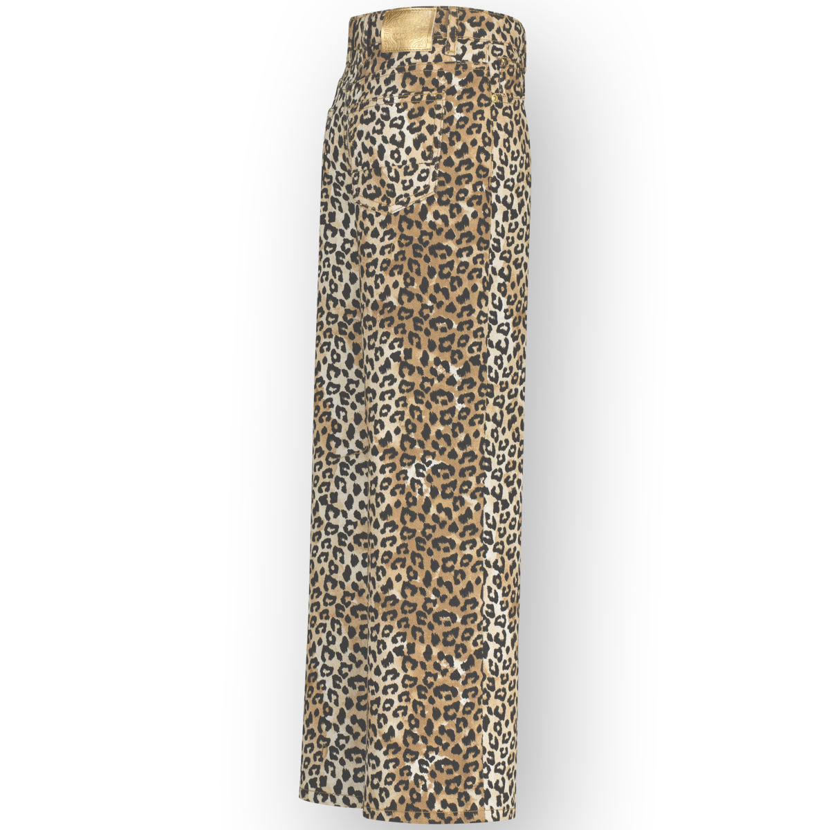 Extra wide leg Jeans Cassie leopard