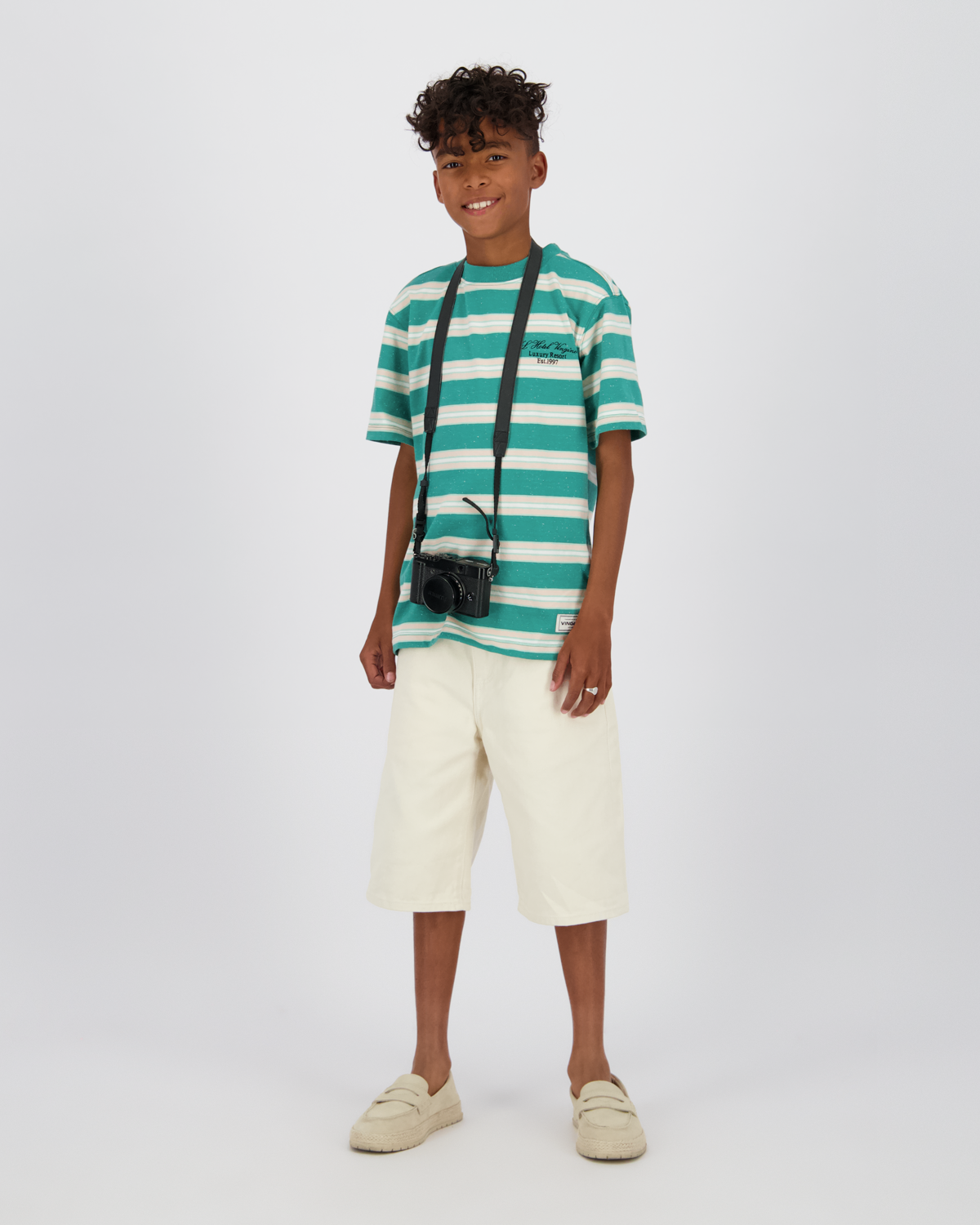 Relaxed Shorts Christian white