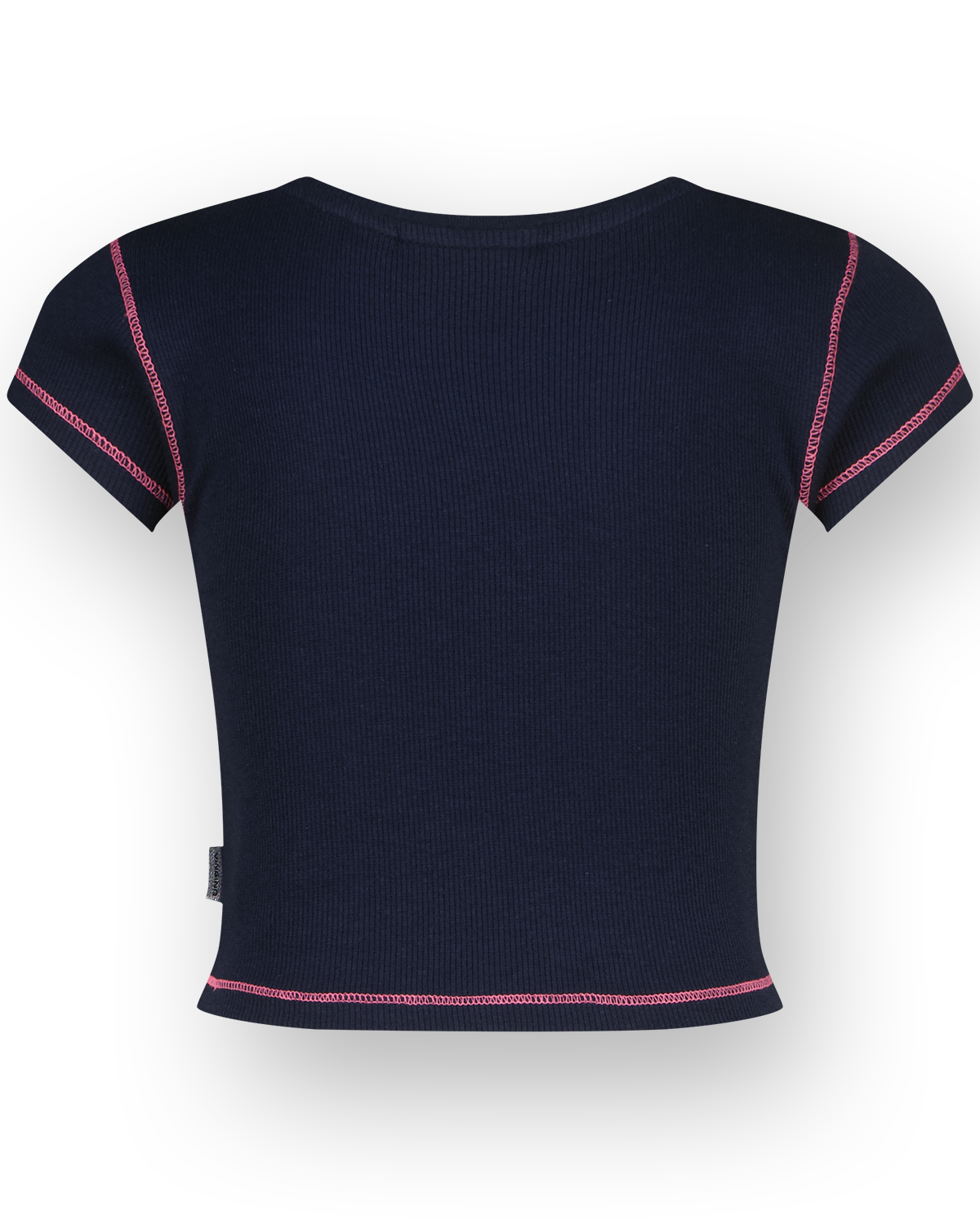 T-shirt Basic-Crop Rib Tee