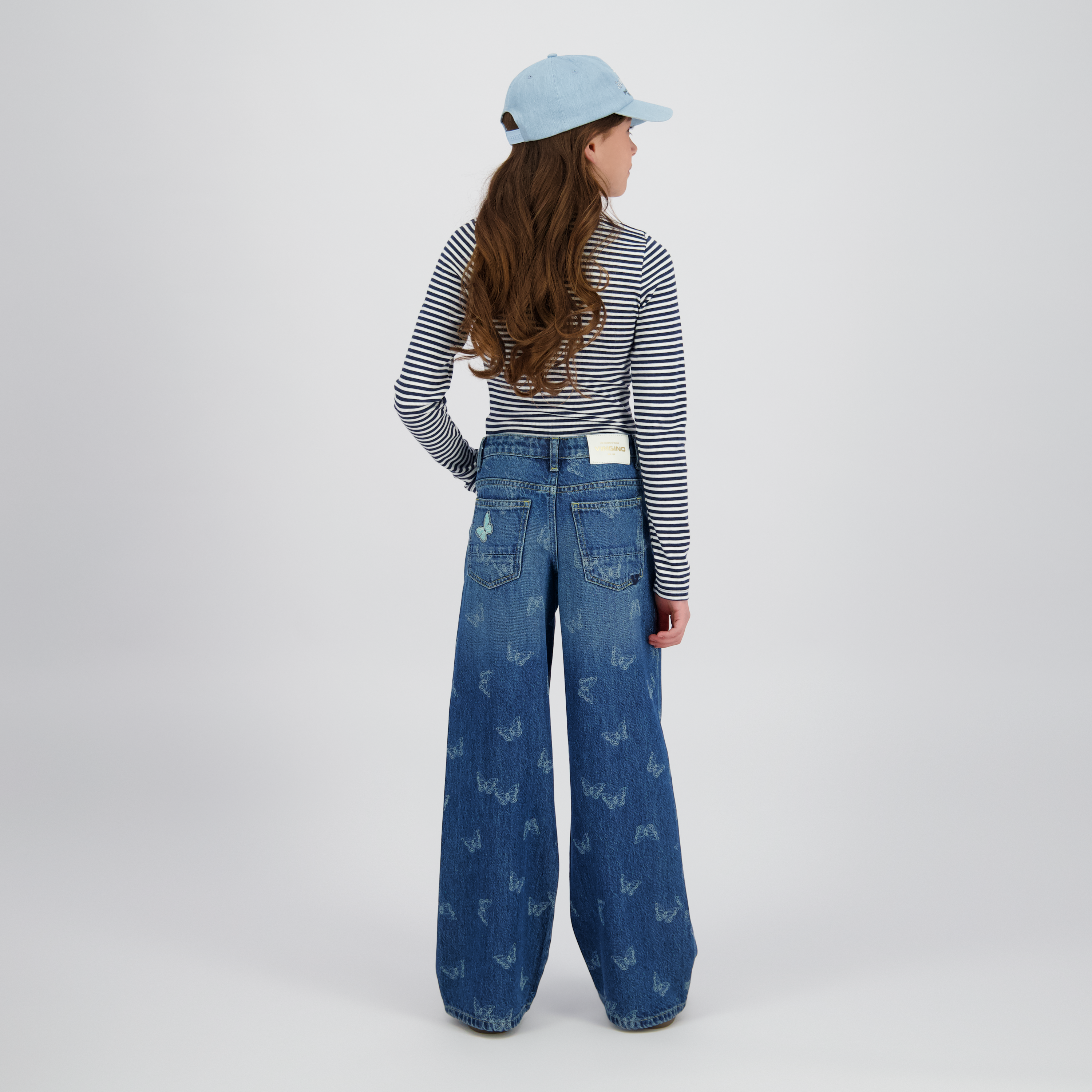 T-shirt Basic stripe top