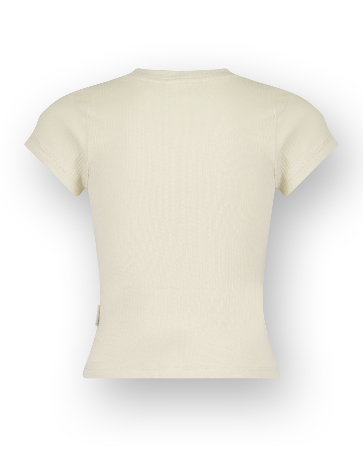 T-shirt Icon-Crop rib tee