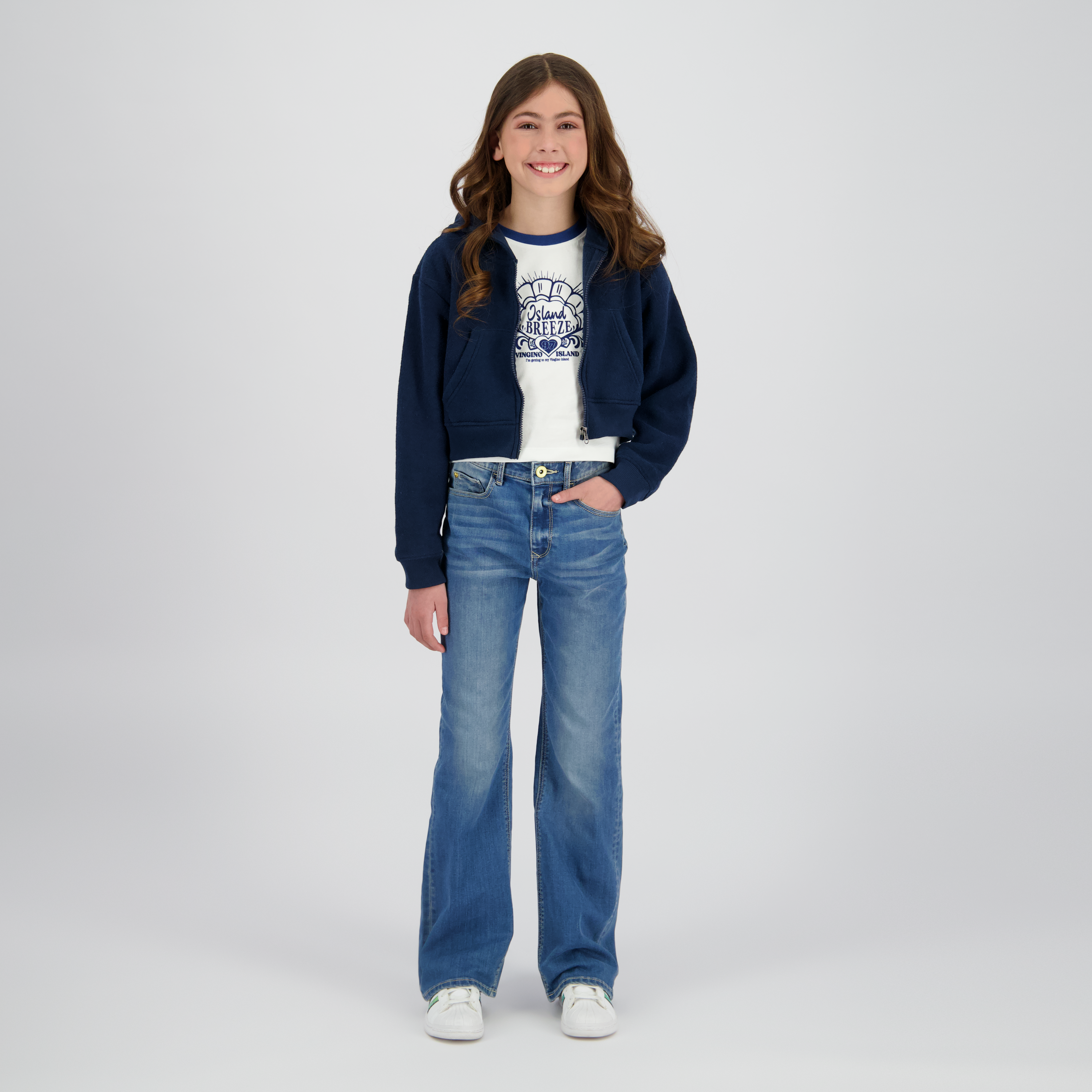 Basic Zip-hoodie Terry