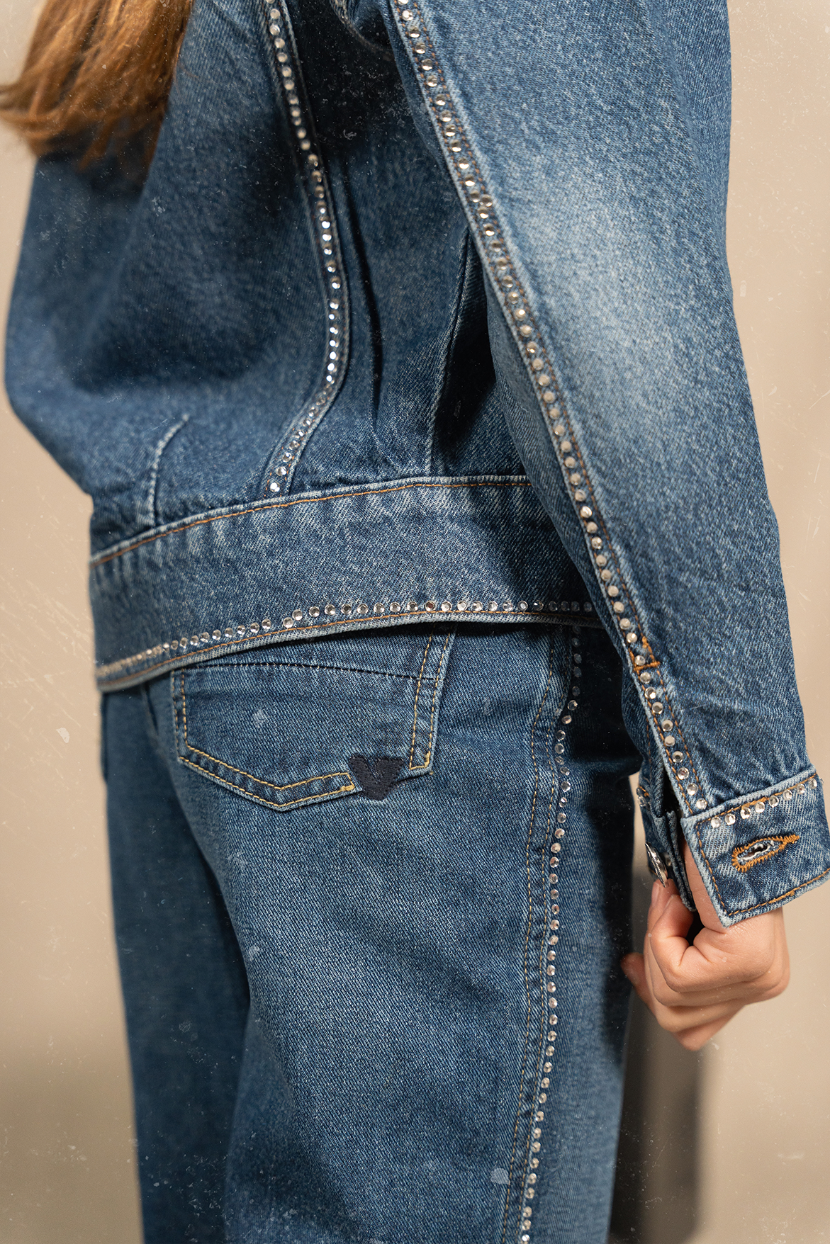 Wide leg flare Jeans Caroline Stones